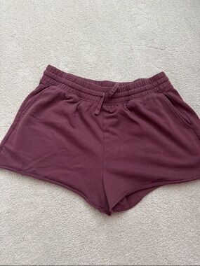 Splendid Women’s Lounge Shorts in Deep Berry